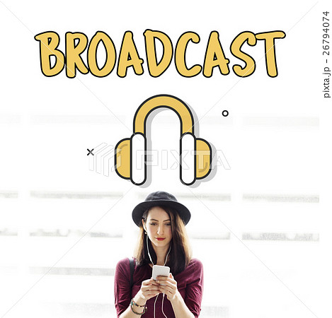 Audio Media Headphone Icon 26794074