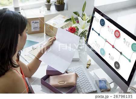 Business Plan Strategy Diagram Concept 26796135