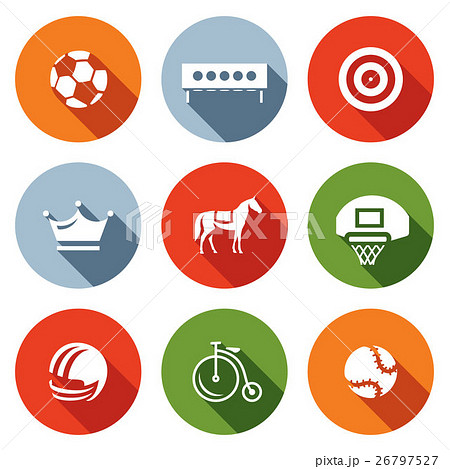 Vector Set of Sport Icons.  26797527