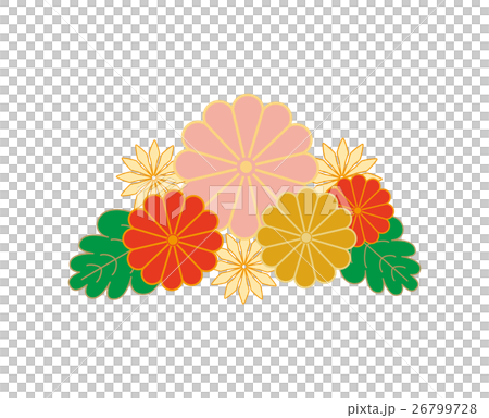Japanese HUGO flower illustration 26799728