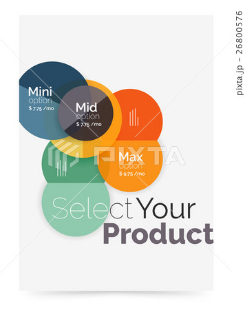 Business layout - select your product with sample Business layout - select your product with sample 26800576