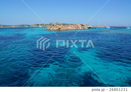 サルデーニャ島のマッダレーナ諸島クルーズ（ブデッリ島） 26801231