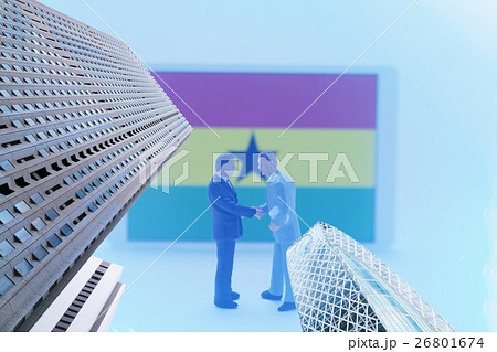 新宿　高層ビル　ビジネス 地球　国家 26801674