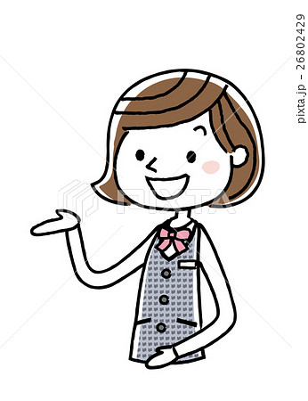 ビジネスウーマン:紹介、案内、説明 ビジネスウーマン:紹介、案内、説明 26802429