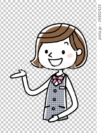 ビジネスウーマン:紹介、案内、説明 ビジネスウーマン:紹介、案内、説明 26802429