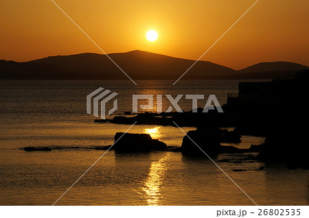 サルデーニャ島のアルゲーロの夕日 サルデーニャ島のアルゲーロの夕日 26802535