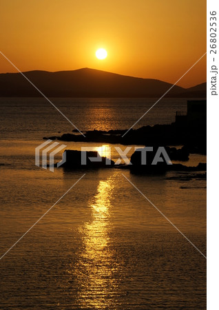 サルデーニャ島のアルゲーロの夕日 サルデーニャ島のアルゲーロの夕日 26802536