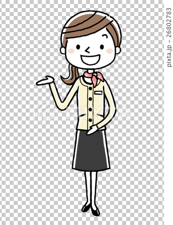 ビジネスウーマン:紹介、案内、説明 ビジネスウーマン:紹介、案内、説明 26802783