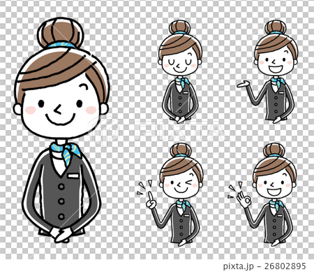 Business woman: set, variation Business woman: set, variation 26802895
