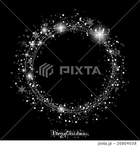 The circle of snowflakes 26804038