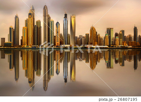 Dubai Marina bay, UAE Dubai Marina bay, UAE 26807195