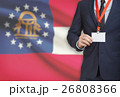 Businessman with USA state flag - Georgia 26808366