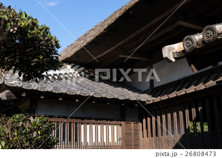 藁葺き瓦葺折衷 藁葺き瓦葺折衷 26808473