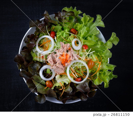 Tuna and vegetables salad Tuna and vegetables salad 26811150