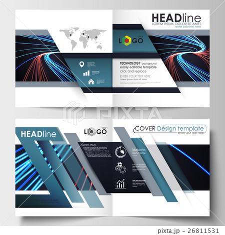Business templates for square brochure, magazine 26811531