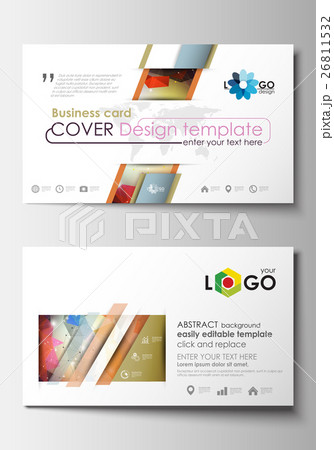 Business card templates. Cover template, easy 26811532