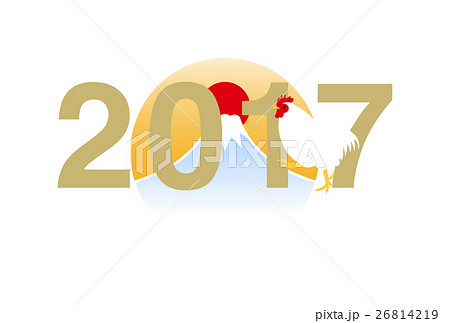 年賀状 2017年 酉年 イラスト 26814219