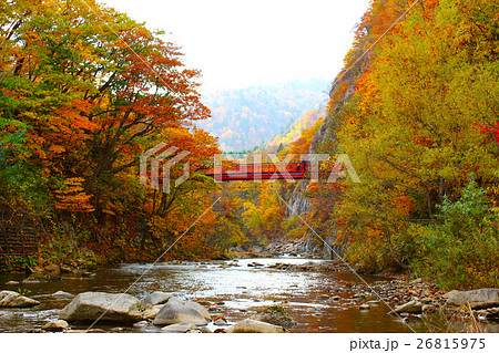 定山渓二見吊橋 26815975