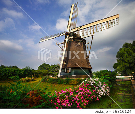 Amsterdam Windmill, Netherlands 26816124