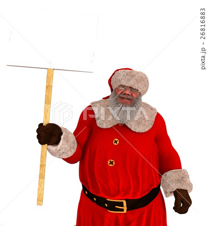 Santa Claus 3D Illustration Isolated On White 26816883
