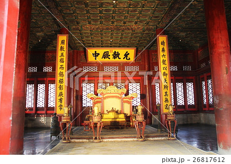 紫禁城の玉座 26817612