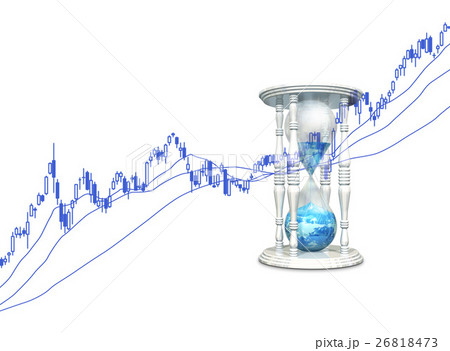株価を刻む砂時計 株価を刻む砂時計 26818473