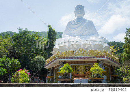 Big white buddha. Big white buddha. 26819405