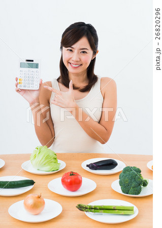 ダイエット（野菜－電卓） 26820296