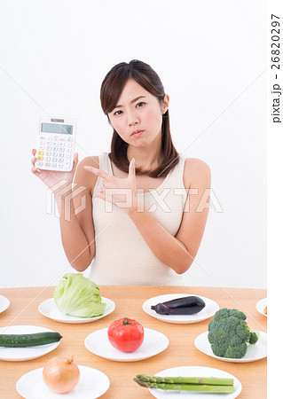 ダイエット（野菜－電卓） 26820297
