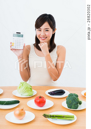 ダイエット（野菜－電卓） 26820302