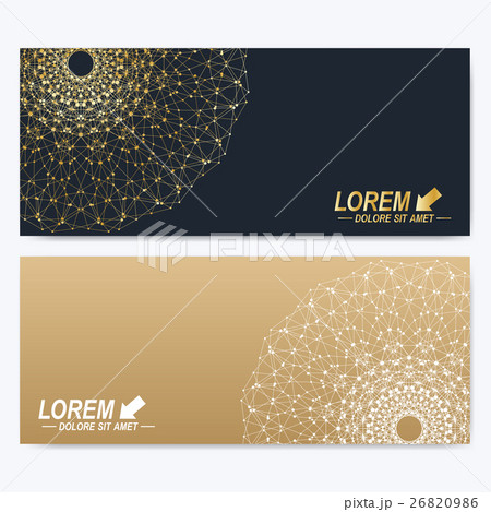 Modern set of vector banners. Geometric abstract 26820986
