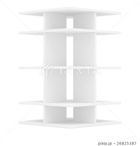 Empty shelf for exhibition 26825387