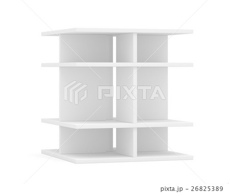 Empty shelf for exhibition Empty shelf for exhibition 26825389