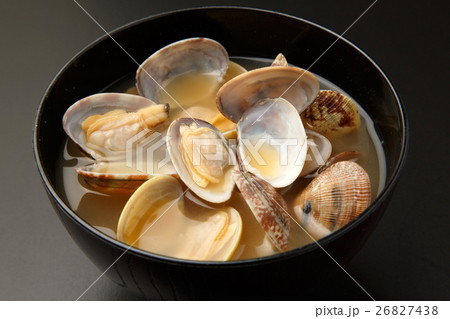 あさりの味噌汁 26827438