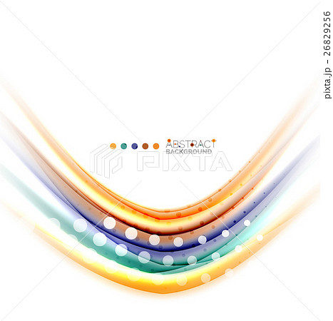 Abstract wave template Abstract wave template 26829256