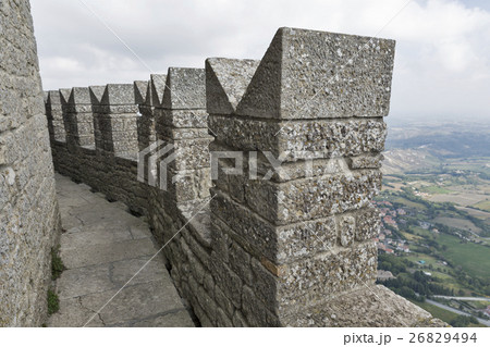 San Marino rural landscape, view from above San Marino rural landscape, view from above 26829494