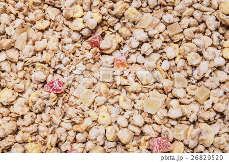 muesli, granola background 26829520