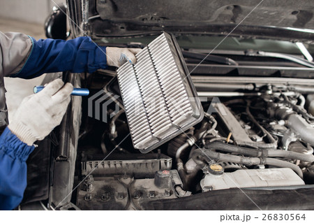 Car mechanic symptoms analysis part air filter of Car mechanic symptoms analysis part air filter of 26830564