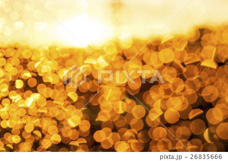 orange bokeh background 26835666