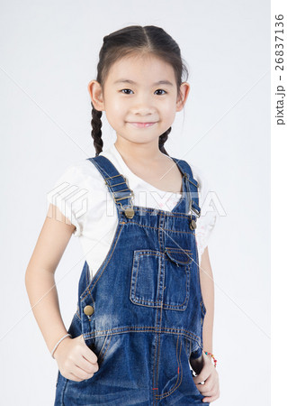 Asian girls studio portrait 26837136