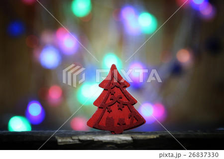 new year composition Christmas tree decorations new year composition Christmas tree decorations 26837330