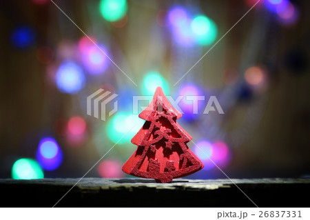 new year composition Christmas tree decorations new year composition Christmas tree decorations 26837331
