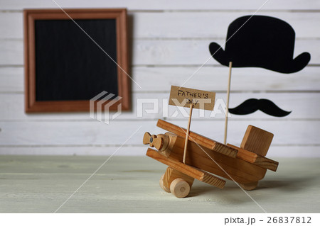retro toy on wooden board place text retro toy on wooden board place text 26837812