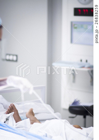 Hospital bed in surgery Hospital bed in surgery 26838259