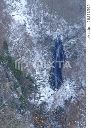 松川渓谷 八滝 長野の写真素材