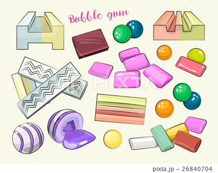 Bubble gum set Bubble gum set 26840704
