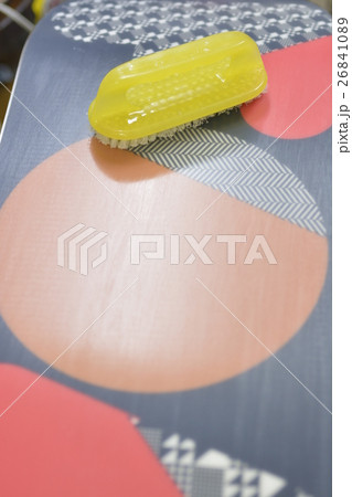 スノーボード板のワックス 26841089