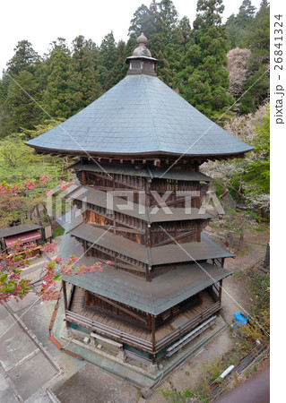 【重要文化財】さざえ堂（円通三匝堂） 26841324