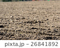 耕された畑 26841892