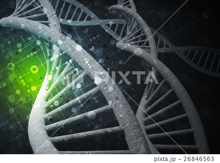 DNA molecules background 26846563